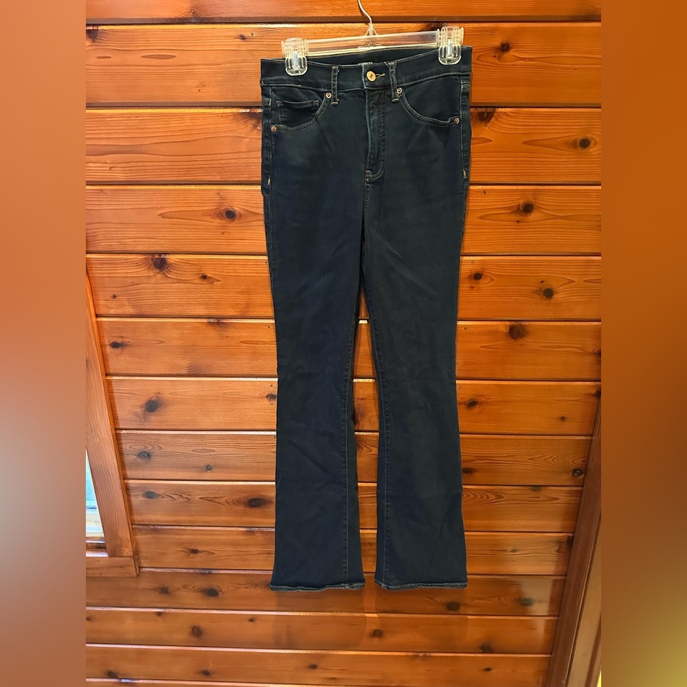 Express Dark Blue Women's Boot Cut Jeans